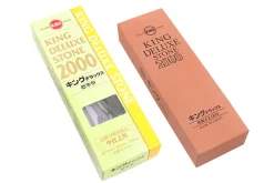 Pierre à aiguiser japonaise King Deluxe grains 2000 - Taille M