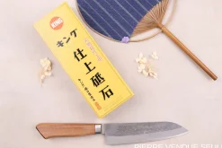 Pierre à aiguiser japonaise King S-2 grains 6000 + socle