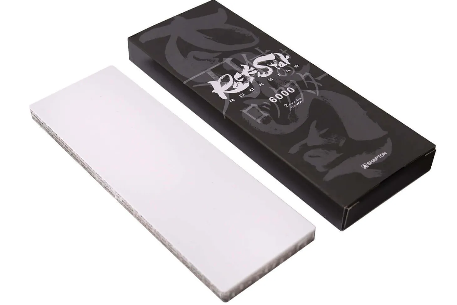 Pierre à aiguiser japonaise Shapton Rock Star 60517 grains 6000