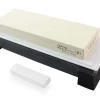 Pierre à aiguiser japonaise Suehiro Cerax céramique grains 3000 sur socle - Taille M