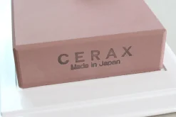 Pierre à aiguiser japonaise Suehiro Cerax céramique grains 800 sur socle