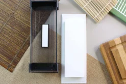 Pierre à aiguiser japonaise Suehiro Cerax céramique grains 8000 sur socle