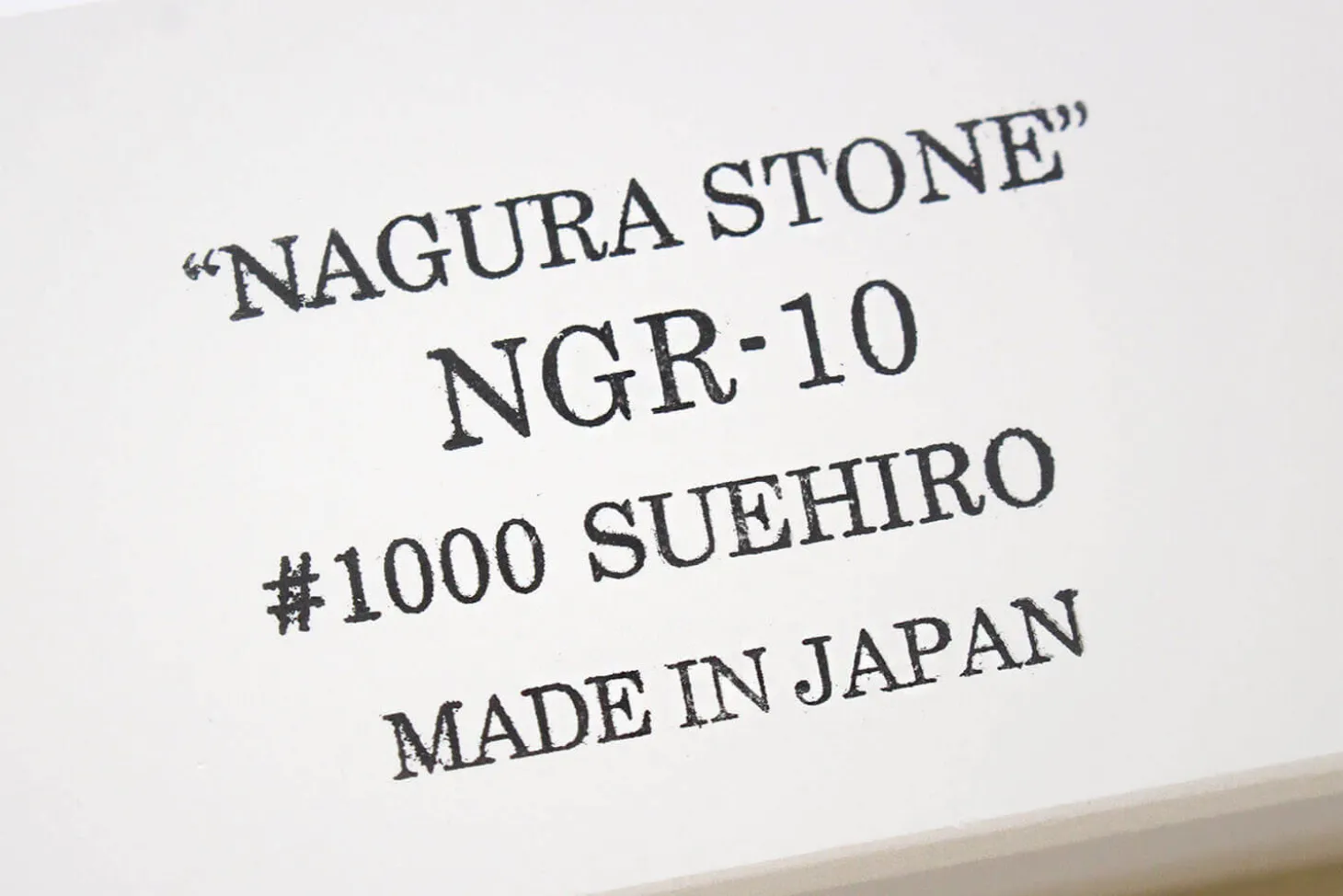 Pierre nagura Suehiro pour entretenir les pierres à aiguiser - Grains 1000