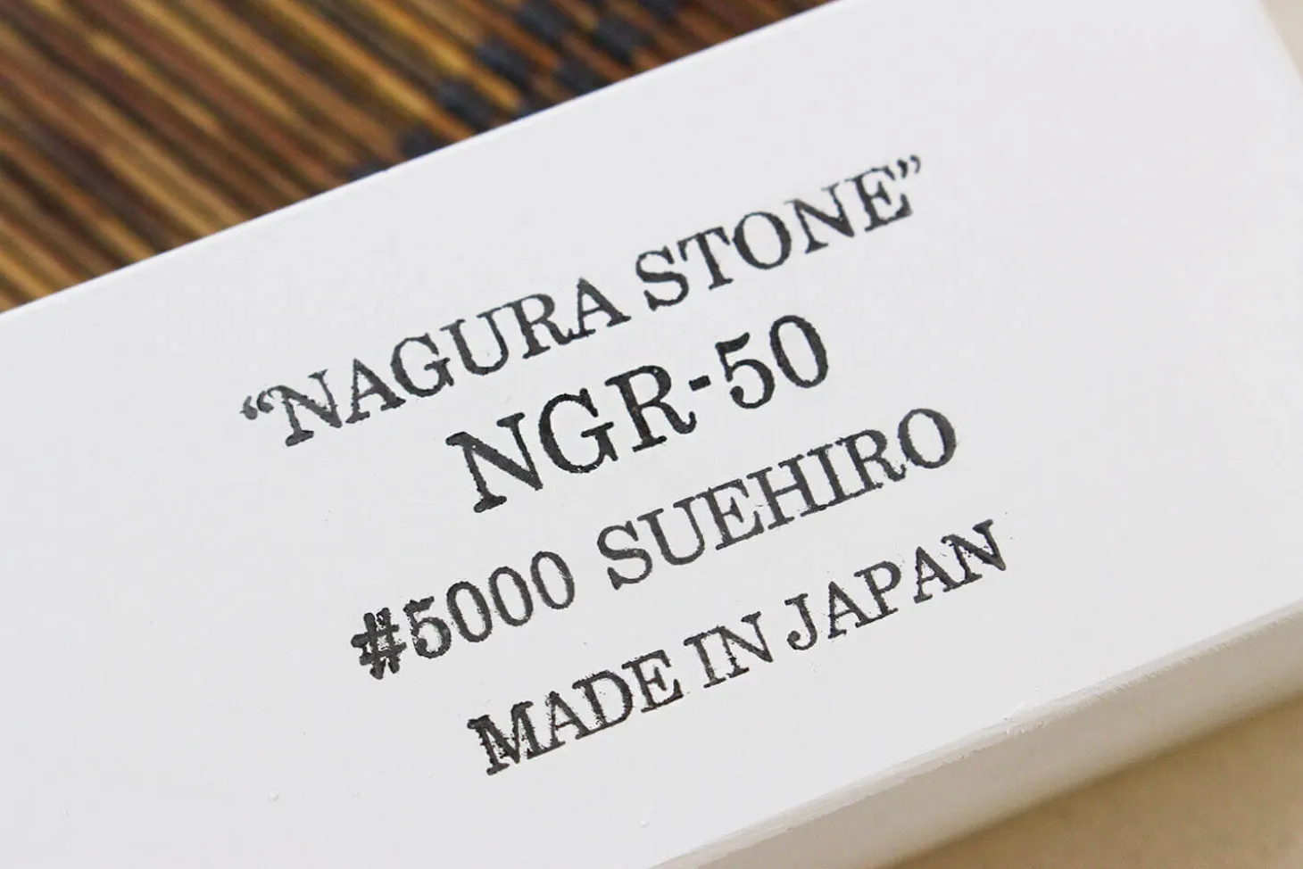 Pierre nagura Suehiro pour polir les pierres à aiguiser - Grains 5000