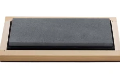 Pierre naturelle d'Arkansas Surgical Black Arkansas Stone RH PREYDA grain ultra-fin