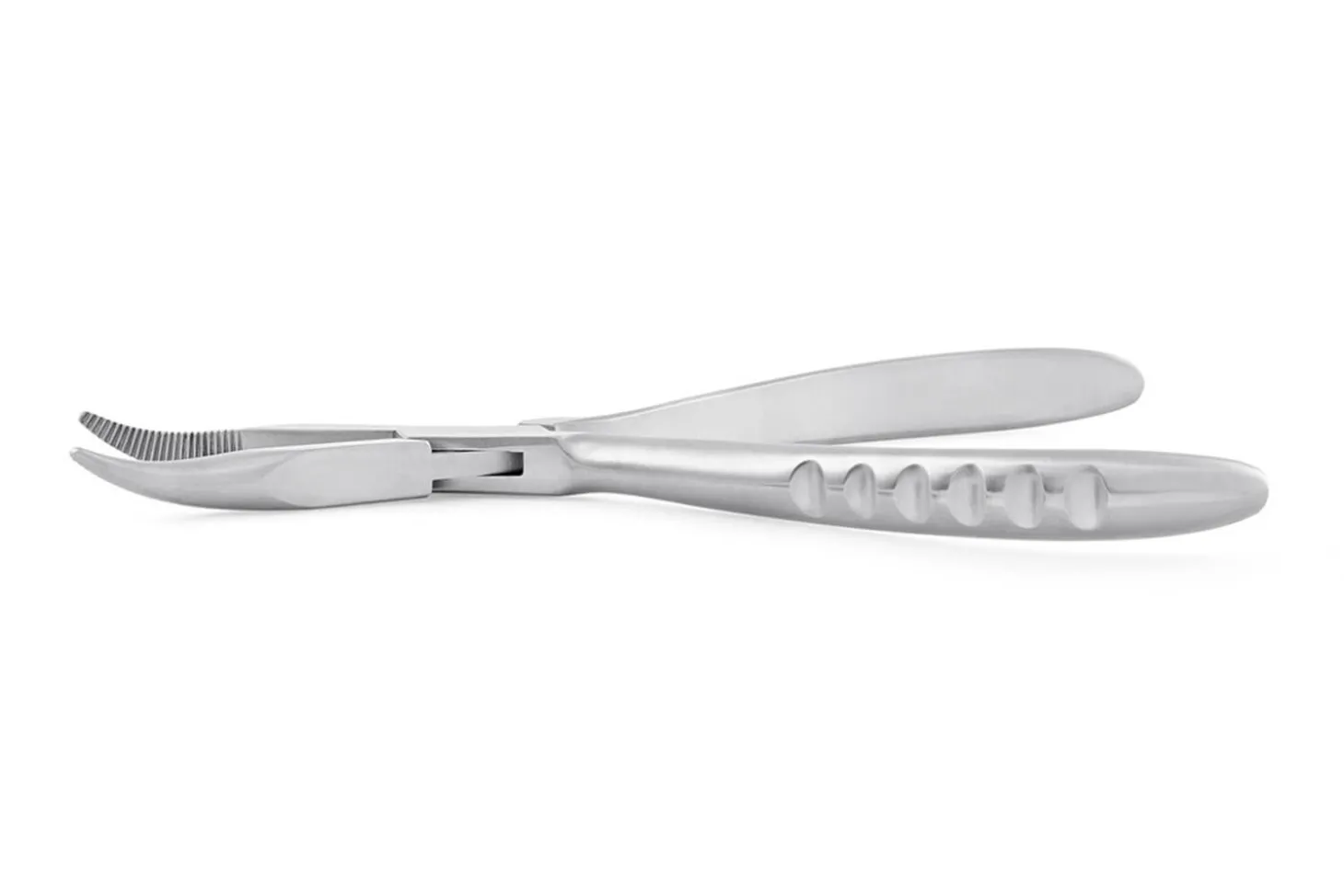 Pince à arêtes coudée Triangle acier inox 20cm