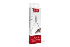 Pince à arêtes coudée Triangle acier inox 20cm