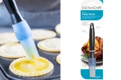 Pinceau pour pâtisserie KitchenCraft à poils en silicone manche polymère