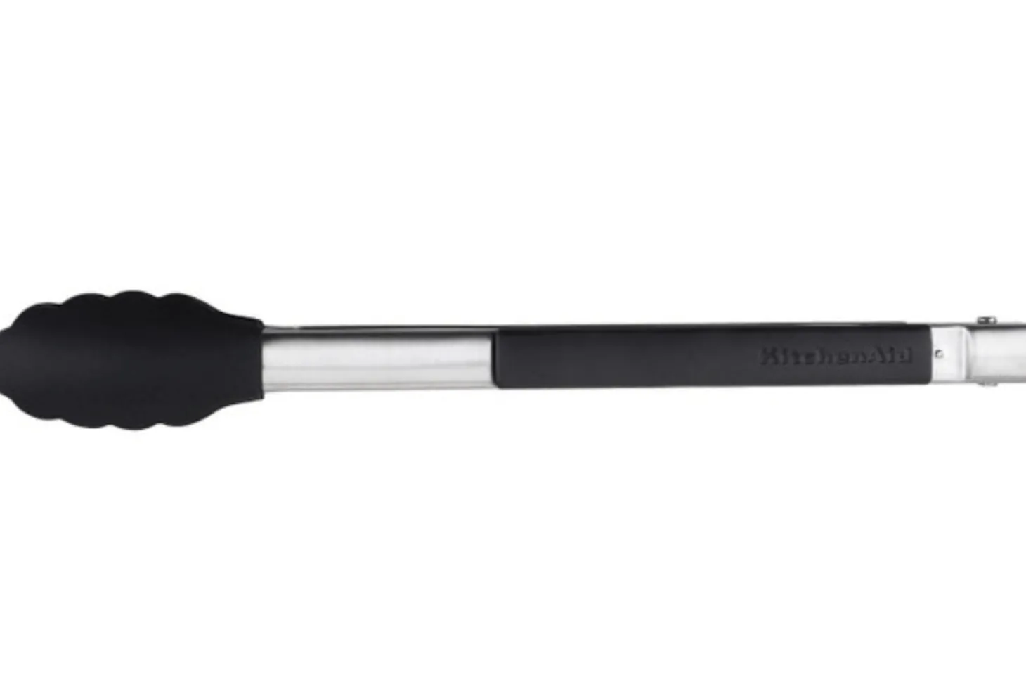 Pince de cuisine Kitchen Aid embout silicone noir
