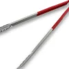 Pince de cuisine professionnelle 40cm manche antidérapant rouge