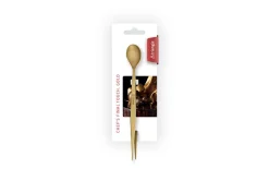 Pince à dresser avec cuillère intégrée Triangle inox 17cm