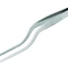 Pince à dresser courbée ultra-fonctionnelle tout inox 16cm