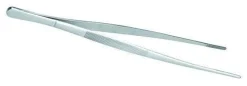 Pince à dresser droite ultra-fonctionnelle tout inox 16cm