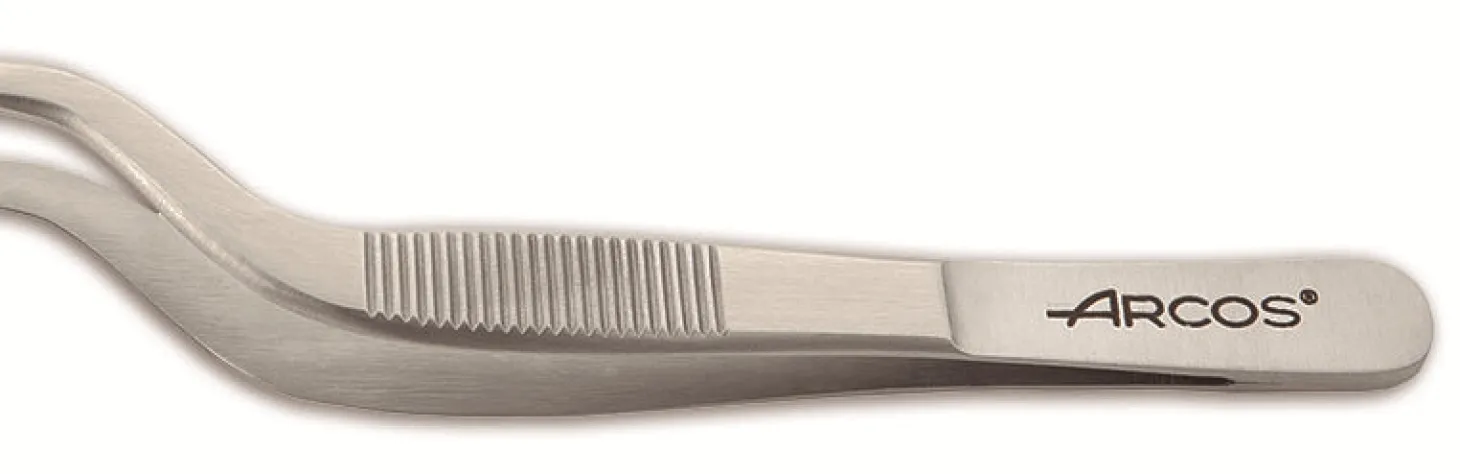 Pince à dresser ergonomique coudée Arcos acier inoxydable 20cm