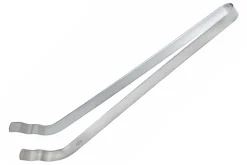 Pince à grillades coudée Rösle en acier inoxydable 35,5cm