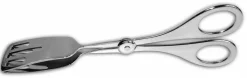 Pince à gâteaux ajourée en acier inoxydable 18,5cm