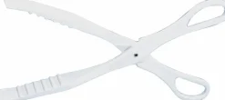 Pince à servir ergonomique multi-usages 29cm en polymère blanc