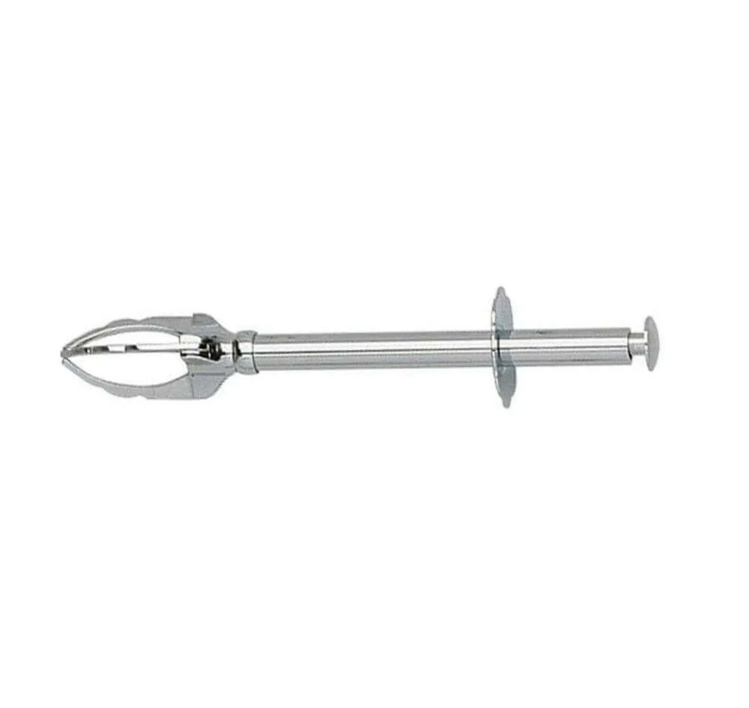 Pince à sucre 3 griffes unie chromée 12 cm
