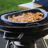 Plancha demi-lune noire Peugeot Grill to table en céramique - 43cm