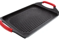 Plancha grill en fonte Pradel Excellence Premium 46 x 27 cm façon pierre tous feux/ induction