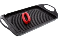 Plancha grill en fonte Pradel Excellence Premium 46 x 27 cm façon pierre tous feux/ induction