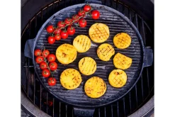 Plancha plaque de cuisson en fonte pour barbecue Big Green Egg L, XL, 2XL