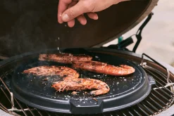 Plancha plaque de cuisson en fonte pour barbecue Big Green Egg L, XL, 2XL