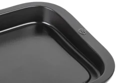 Plancha rectangulaire noire Peugeot Grill to table en céramique - 43cm