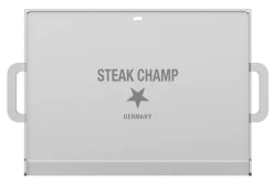 Plancha Steak Champ en acier inoxydable 38x28cm