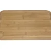 Planche à découper Berard bambou 50x35x2cm avec rigole et poche à jus
