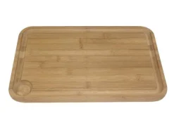 Planche à découper Berard bambou 50x35x2cm avec rigole et poche à jus