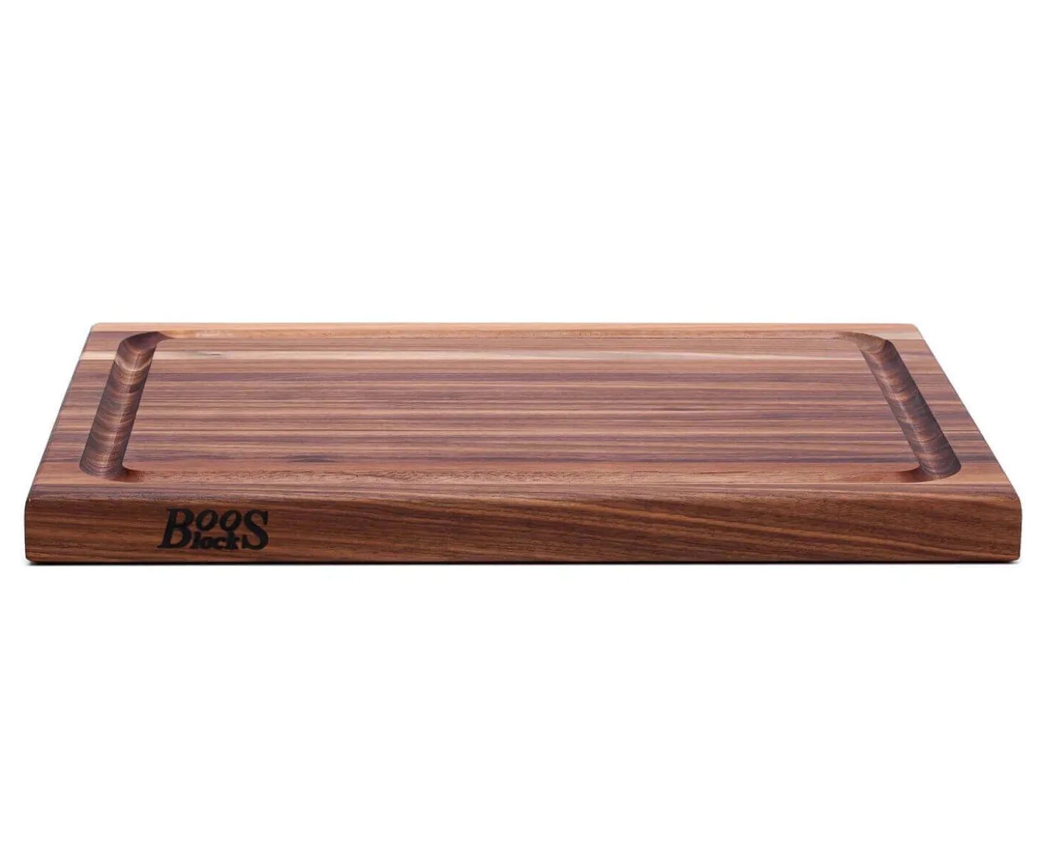 Planche à découper Boos Blocks en noyer avec rigole réversible 51x38x4cm