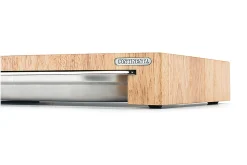 Planche à découper Continenta en bois 39x27x6cm + bac inox