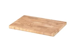 Planche à découper Continenta en bois d'hévéa mosaïque