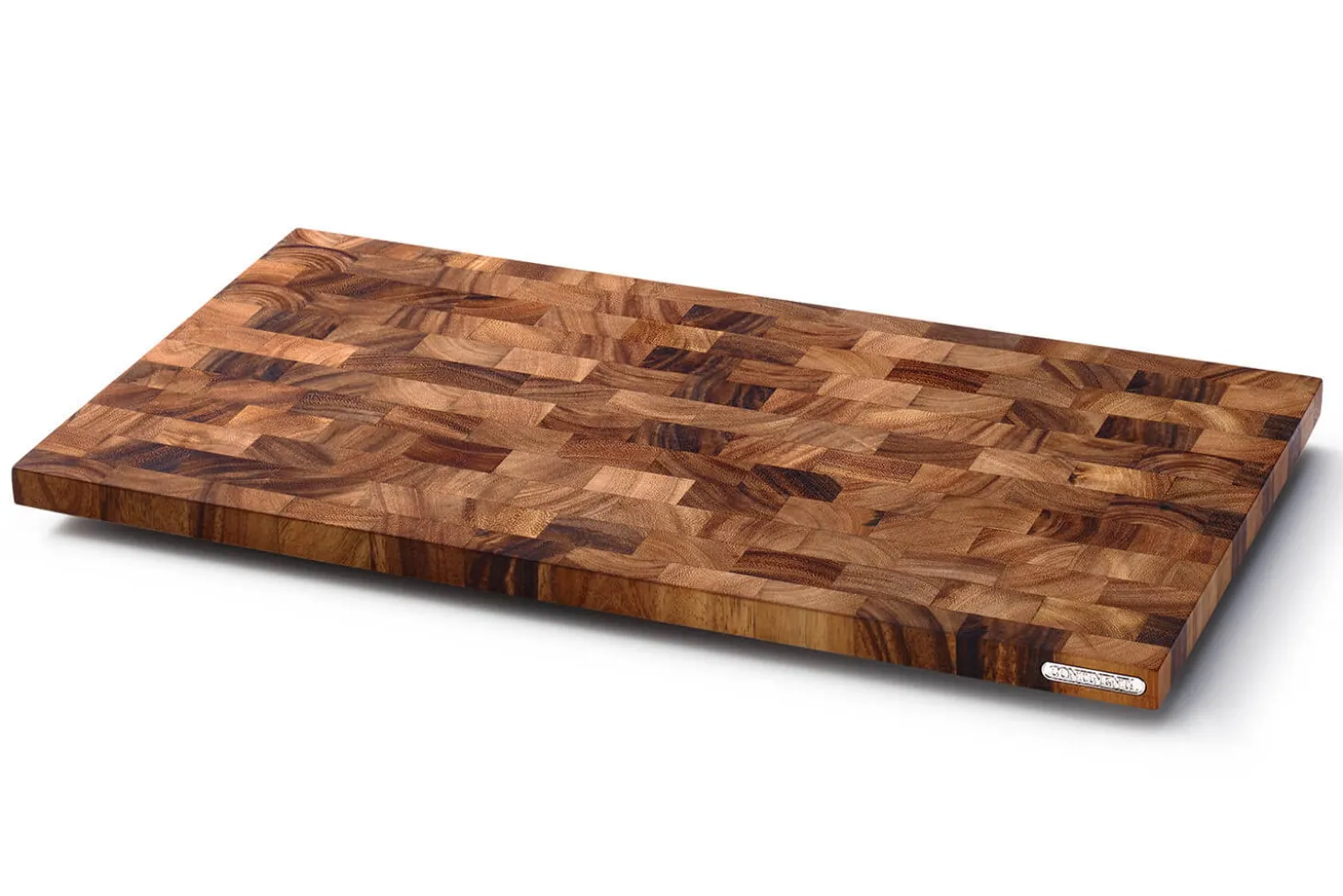Planche à découper Continenta en bois d'acacia 54x29x2,5cm