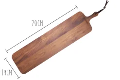 Planche à découper Dutchdeluxes XL SLIM FIT 19x70cm avec poignée