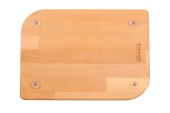 Planche à découper faite main Legnoart Rialto en hêtre massif avec rigole