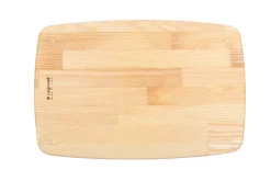 Planche à découper faite main Legnoart Dorsoduro en frêne naturel avec surface inclinée