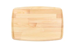 Planche à découper faite main Legnoart Dorsoduro en frêne naturel avec surface inclinée