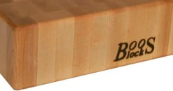 Planche à découper épaisse Boos Blocks Gourmet bois d'érable 38x38x7.5cm