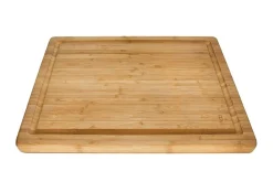 Planche à découper Point Virgule en bambou FSC avec rigole 40x30x3cm