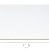 Planche à découper polyéthylène blanc HD500 avec pieds 40x30cm