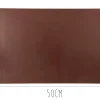 Planche à découper polyéthylène marron HD500 avec pieds 50x30cm
