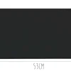 Planche à découper polyéthylène noire HD500 avec pieds 53x32,5cm