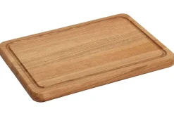Planche à découper Wood4Food avec rigole 35x25cm - Bois de chêne