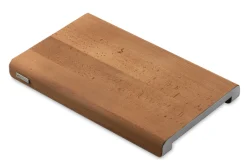 Planche à découper Wüsthof en hêtre et inox 40x25x4cm