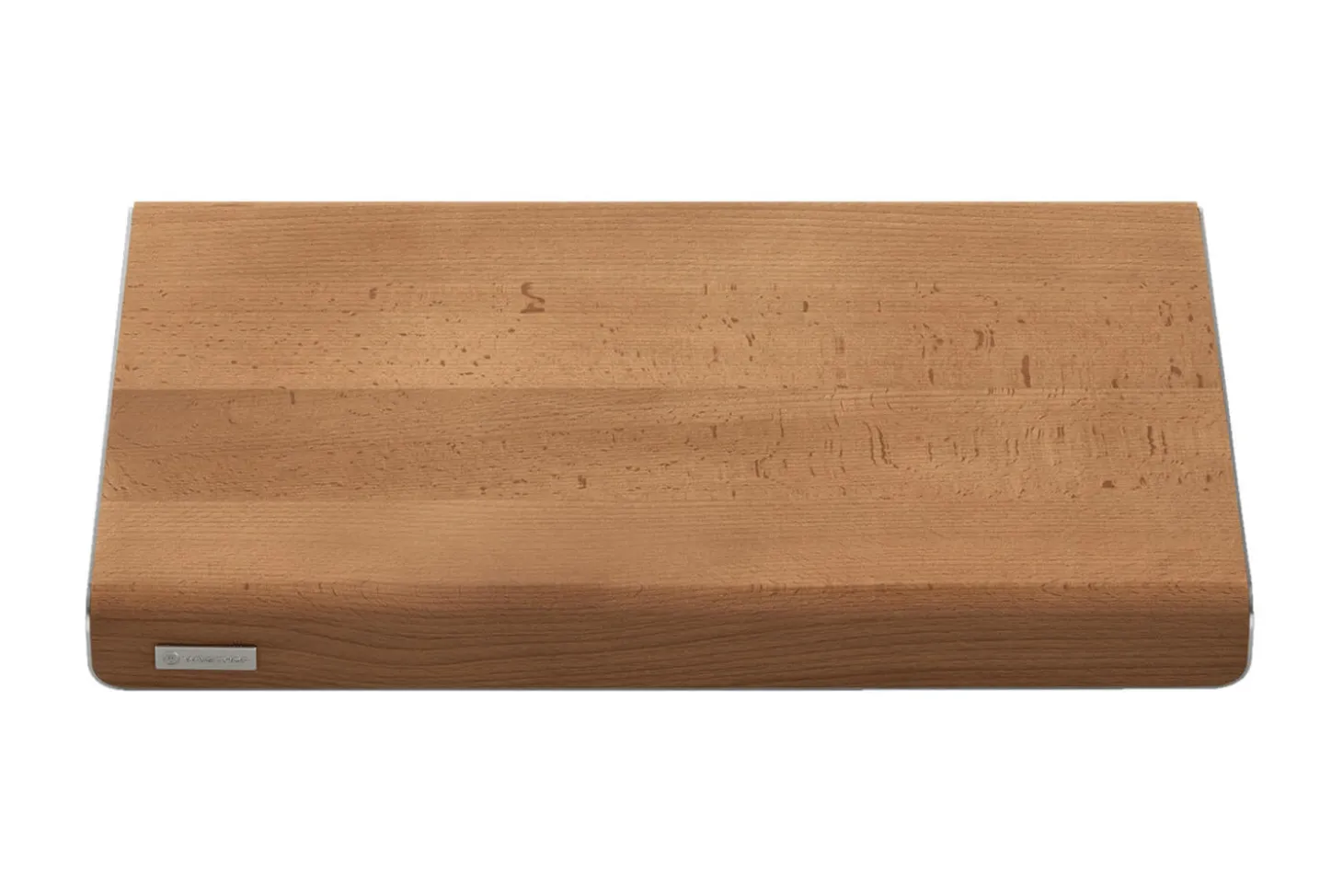 Planche à découper Wüsthof en hêtre et inox 40x25x4cm