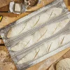 Plaque de cuisson De Buyer perforée en inox pour 3 baguettes