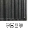 Plaque de cuisson Risoli BBQ multifonction en aluminium 38x26cm