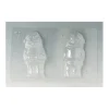 Plaque 1 moule à chocolat Père Noël 205 x 95mm